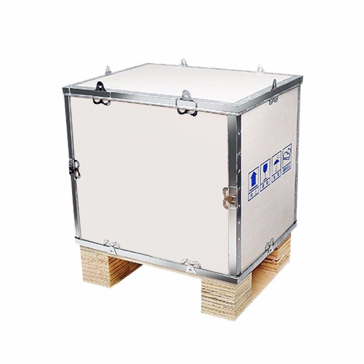 镜铁区钢带木箱